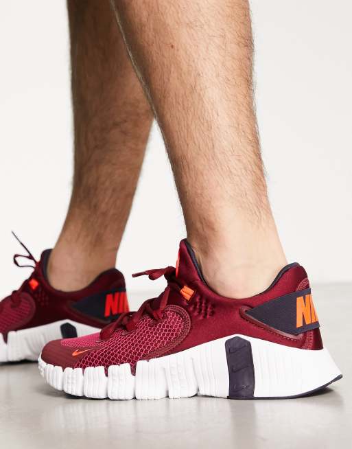 Nike free store metcon red