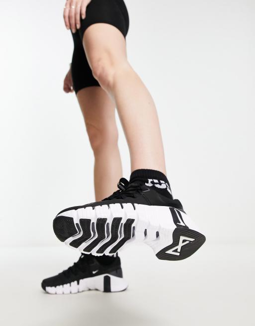 Nike Training – Free Metcon 5 – Svarta träningsskor, 3 av 4