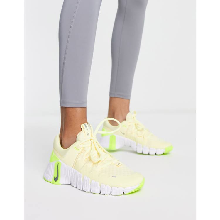 Nike free 5.0 sale tr womens yellow