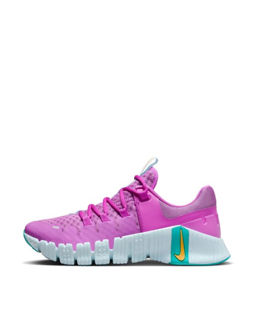 Nike metcon 5 pink best sale