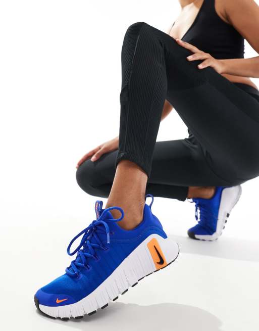 Nike free metcon azul best sale