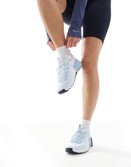 Nike Training - Free Metcon 6 - Lyseblå/hvide sneakers, 4 af 5