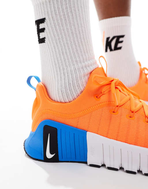 Nike Training - Free Metcon 6 - Orange sneakers, 4 af 5