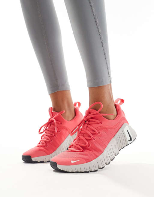 Nike Training – Free Metcon 6 – Rosa träningsskor