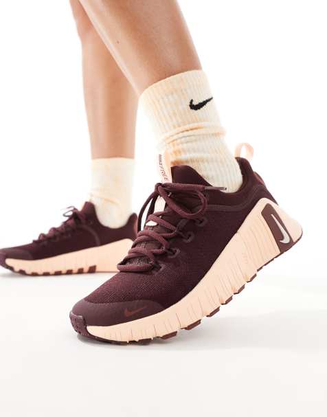 Nike Training – Free Metcon 6 – Sneaker in Burgunderrot - view 1