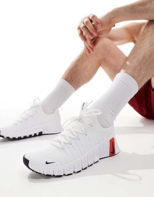 Nike Training Free Metcon 6 Sneaker in WeiB