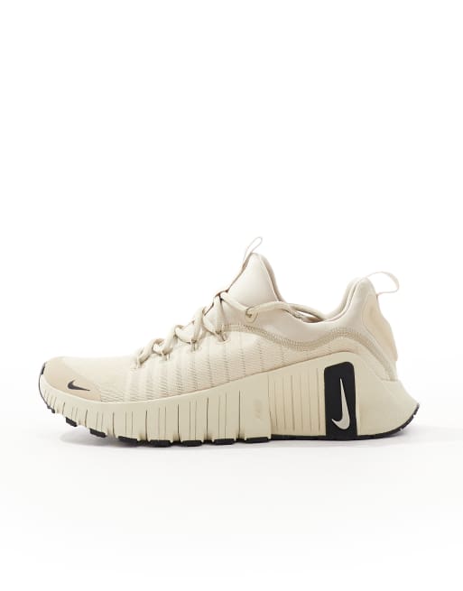 Nike Training Free Metcon 6 sneakers in beige