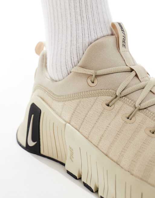 Nike Training Free Metcon 6 sneakers in beige