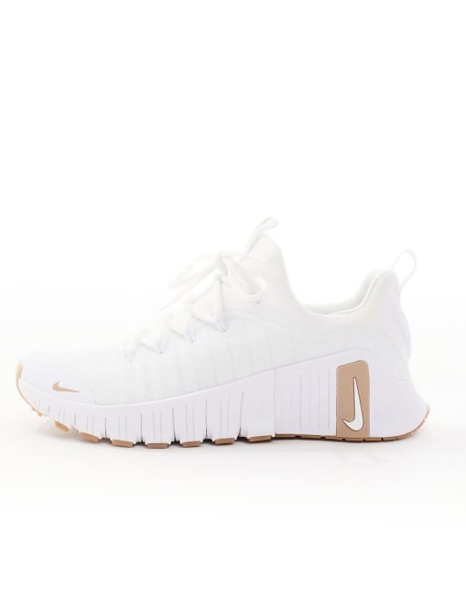 Nike Training Free Metcon 6 sneakers in white