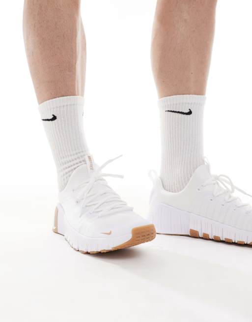 Nike Training Free Metcon 6 sneakers in white