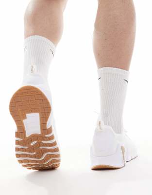 Nike Training Free Metcon 6 sneakers in white