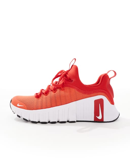 Nike Training - Free Metcon 6 - Sneakers rosse, 2 di 5