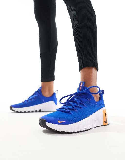 Nike Training Free Metcon trainers in blue ASOS