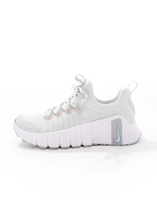Nike Training Free Metcon trainers in grey and white ASOS