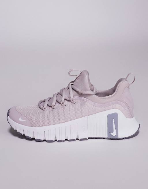 Nike Training Free Metcon 6 trainers in light purple and white - LILAC, 2 of 5
