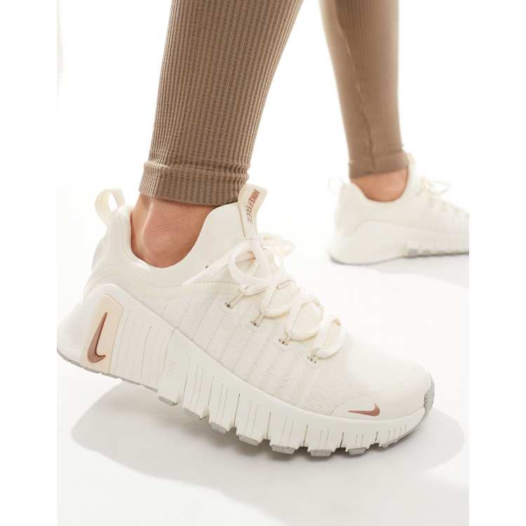 Nike Training Free Metcon 6 trainers in off white ASOS