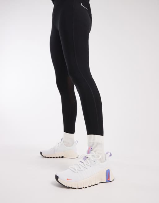 Nike Training Free Metcon 6 trainers in white and purple, 5 of 5
