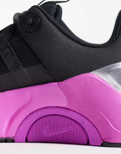 Nike Training Free Metcon 7 Sneakers in black and pink ombre, 3 of 5