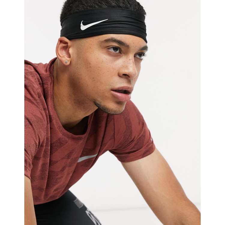 Nike Training fury headband in black, IiscmShops