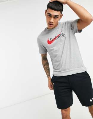 t shirt nike grigia