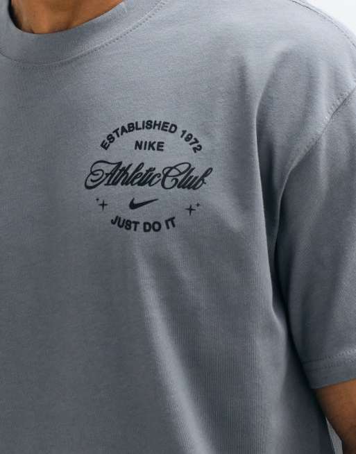 Nike Training graphic t-shirt in gray, 4 of 5