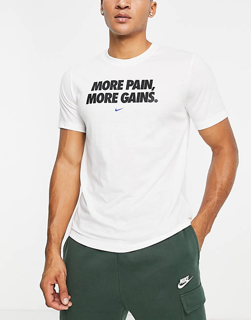Nike Training graphic t-shirt in white