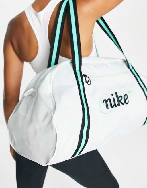 Nike Training Gym Club Plus duffle bag in light green | ASOS