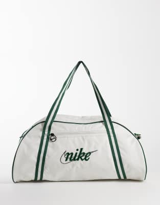 Nike Nike Training Gym Club Retro holdall bag in beige-Neutral