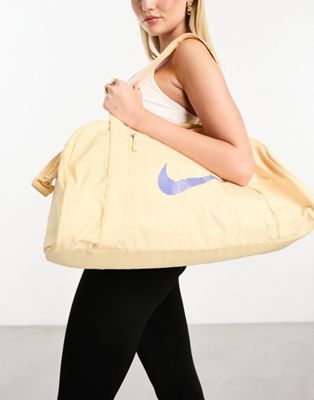 Nike Training Gym Club bag in cream - ASOS Price Checker