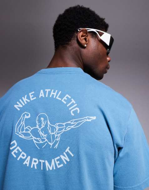 Nike Training Gym Culture graphic t-shirt in blue - view 1