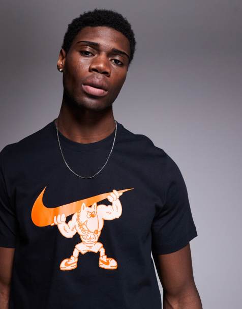 Nike Training - Gym Dog - T-shirt de sport à imprimé graphique - Noir - view 1