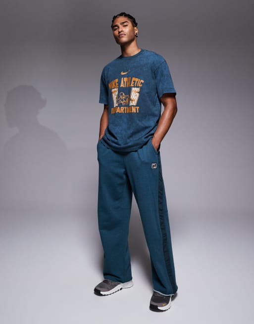 Nike Training – Gym Heritage – T-Shirt in Blau mit Print, 2 von 5