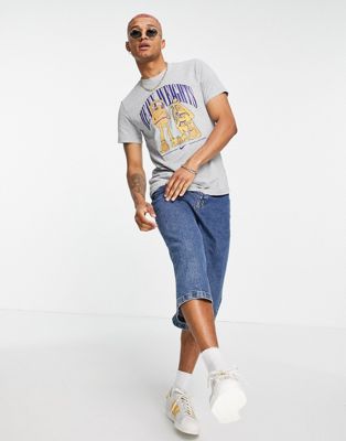Nike Training Heavy Weights graphic T-shirt in grey marle - ASOS Price Checker
