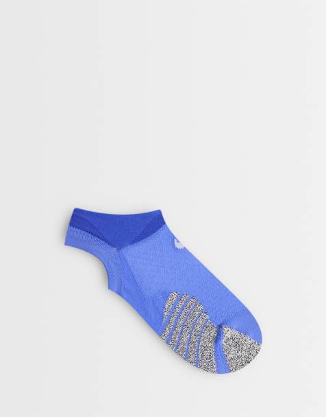 Nike Training heeless gripping socks in blue - view 1