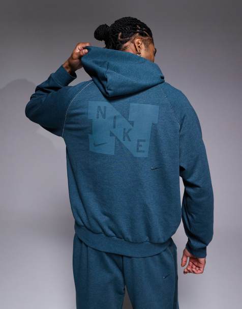 Nike Training - Heritage Dri-FIT - Felpa con cappuccio blu - view 1