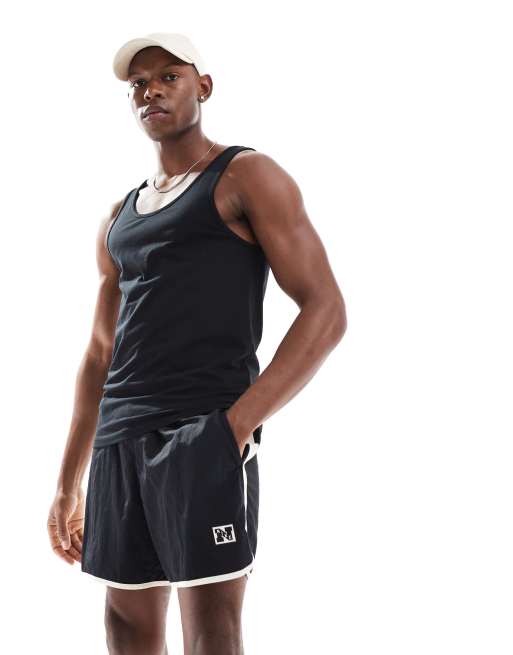 Nike Training Heritage Dri-FIT woven inch shorts in black ASOS