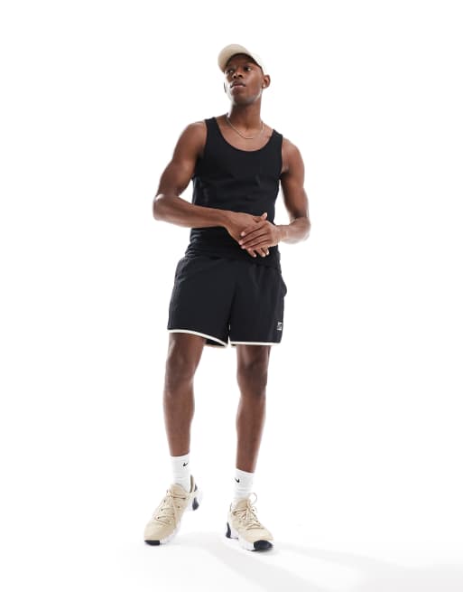 Nike Training - Heritage - Geweven short in zwart