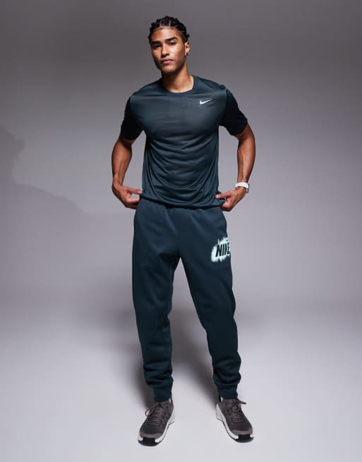 Nike Training - Heritage - Grønne joggingbukser, 2 af 5