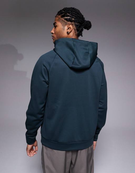 Nike Training – Heritage – Mörkgrå huvtröja med tryck, 3 av 5