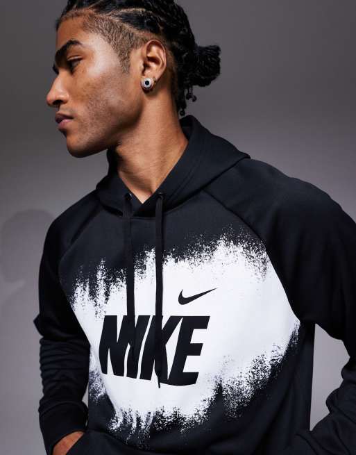 Nike Training - Heritage - Sort hættetrøje med grafik, 5 af 5