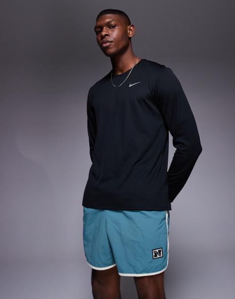 Nike Training Heritage woven 5 inch shorts in blue - view 1