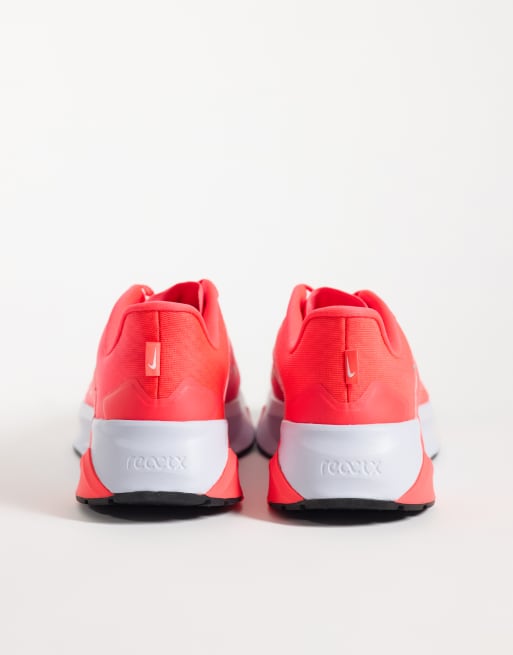 Nike Training Hybrid RN träningsskor i vitt och rosa, 3 av 5
