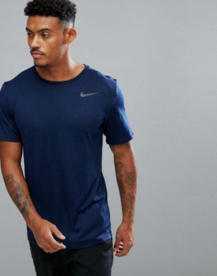 Nike Training hyper Dri-FIT t-shirt in blue 832835-429 | ASOS