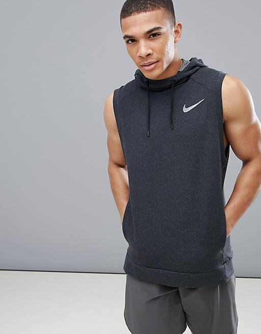 Nike Training hyper Dry hoodie in black 889389-010 ASOS