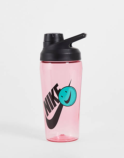 Nike Training Hypercharge Chug Graphic16 Oz bottle in pink | ASOS