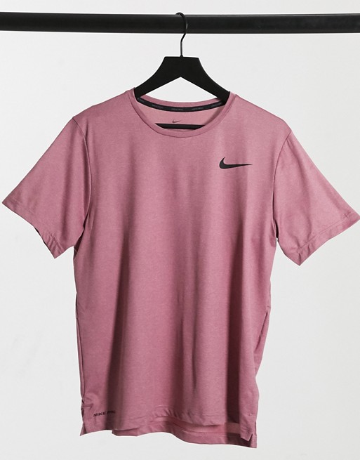 Nike Training Hyperdry t-shirt in pink