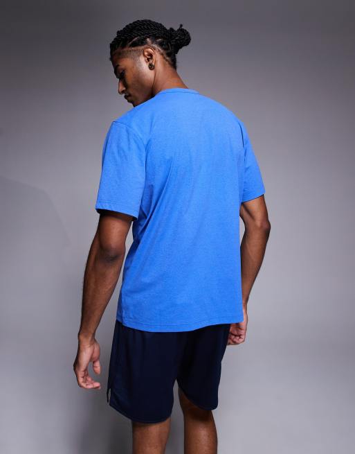 Nike Training – Hyverse Dri-FIT – Niebieski T-shirt, 3 z 4