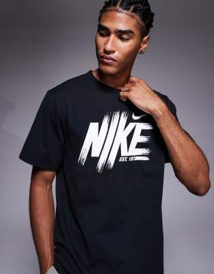 Nike Training – Hyverse – Dri-FIT – Svart t-shirt - view 1