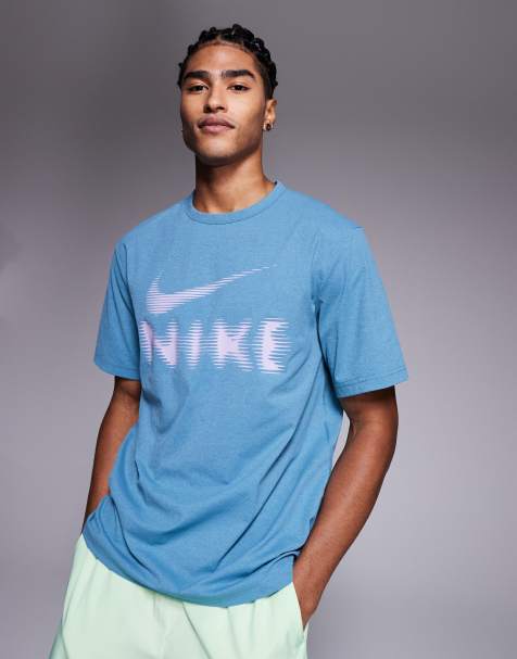 Nike Training Hyverse Dri-FIT t-shirt in blue - view 1