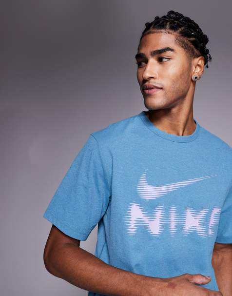 Nike Training - Hyverse - T-shirt en tissu Dri-FIT - Bleu - view 1